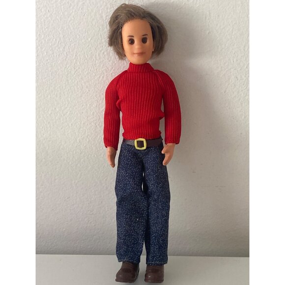 Mattel SUNSHINE FAMILY 1973  MOM DAD Dolls Green Floral Dress Red Top ~9.Vintage - Picture 14 of 16